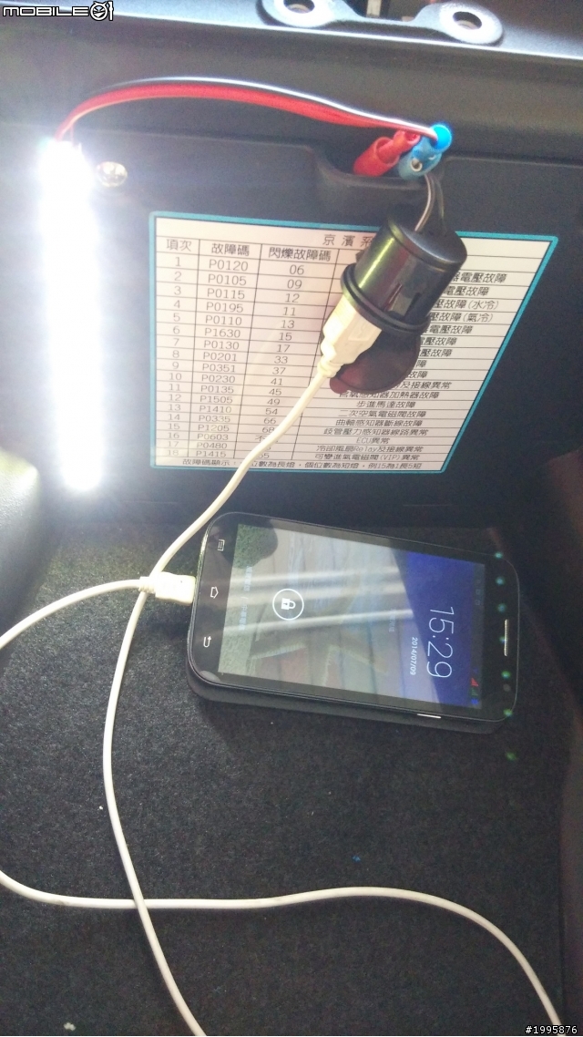 <分享>FT6車箱加裝USB充電器&LED燈