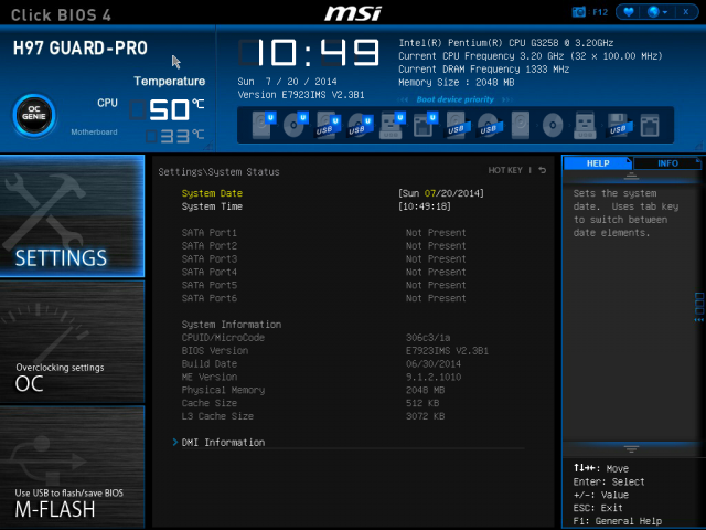 [開箱] MSI H97 GUARD-PRO 入門超頻測試