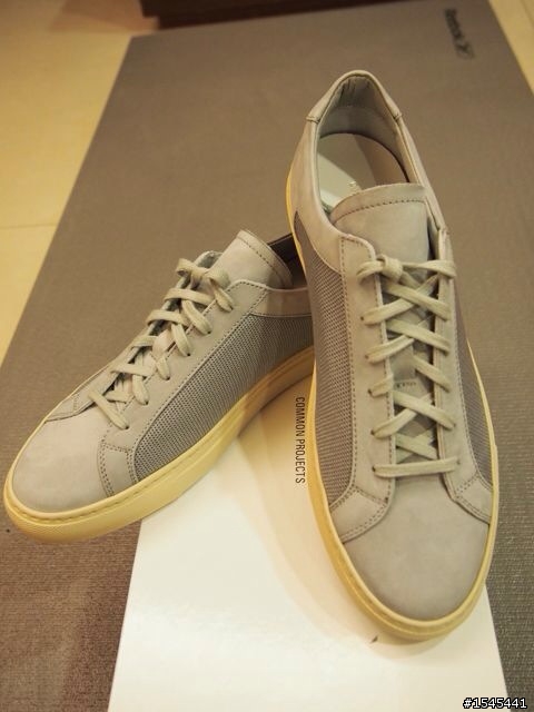 COMMON PROJECTS ACHILLES LEATHER AND MESH LOW TOP SNEAKERS開箱！
