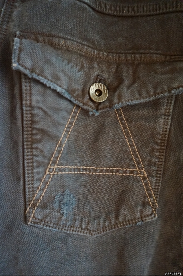 G-STAR Riley 3D Tapered Mens Jeans & Denim A Crotch Jacket