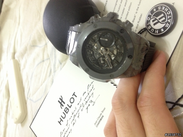 [小開箱] Hublot Big Bang "Unico All Black"