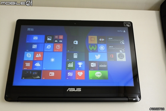 [開箱] 翻轉大筆電ASUS FLIP TP500LN