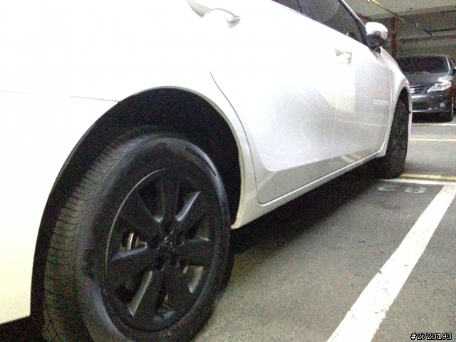 2014 altis 開箱（diy輪框噴膜..Diy卡夢包覆..燻黑燈膜）雅緻白