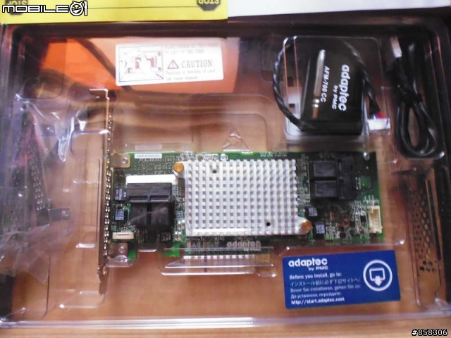 [開箱]Adaptec 81605ZQ SAS RAID 16埠 PCIe 3.0