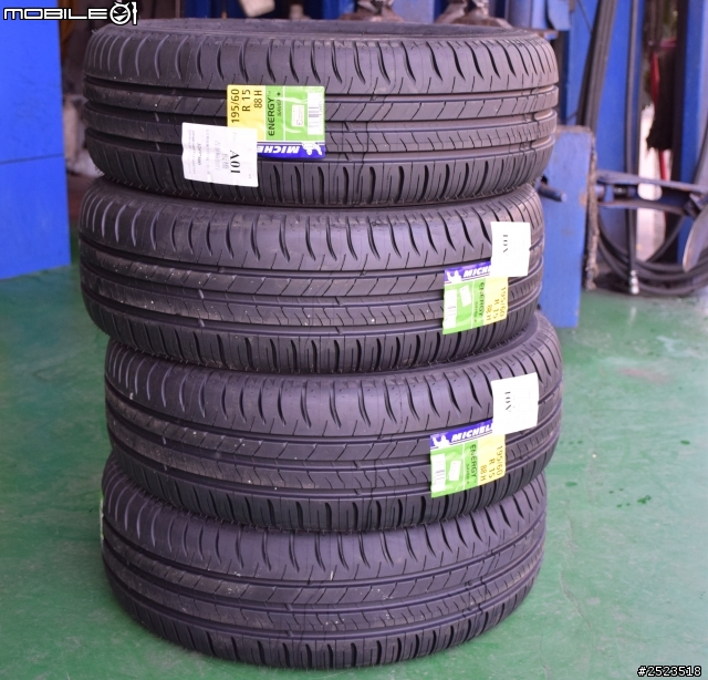 MICHELIN Energy Saver PLUS 米其林的好 2004年式  ALTIS 試了才知道 195/60 R15
