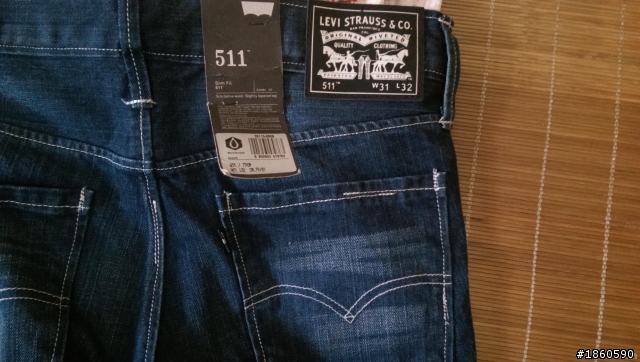 大陸帶的LEVIS511 想請問真假