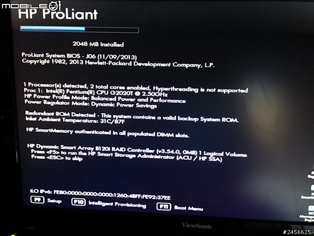 HP迷你雲端伺服器 HP ProLiant MicroServer Gen8