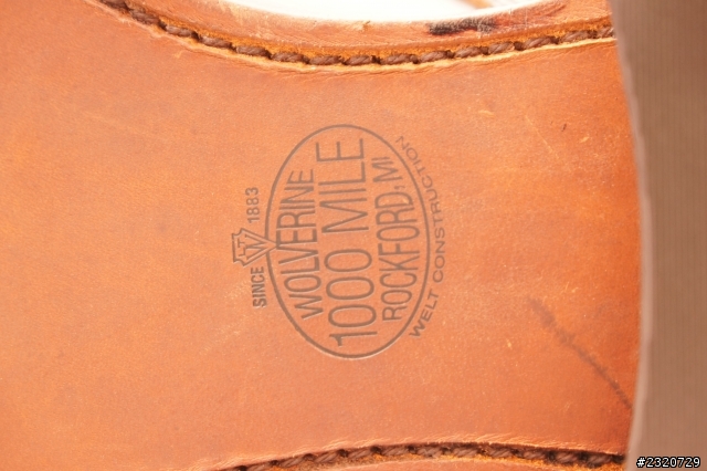 [真開箱]限量就是殘酷~Wolverine 1000 Mile 744 LTD ~更新多圖 附實穿照