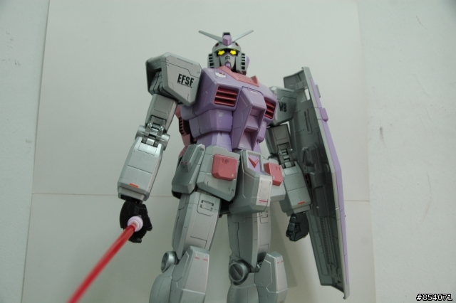 (偽開箱) MEGA SIZE RX-78 ver.HELLO KITTY 自製版