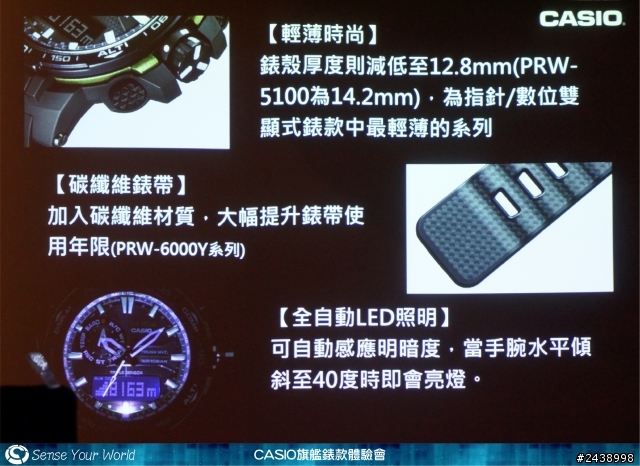 絕對強悍之CASIO旗艦錶款體驗會