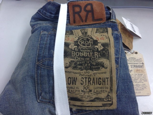 [開箱] 臭酸霸主RRL Low-Straight Midland Denim