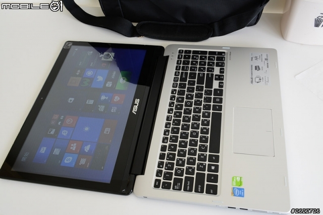 [開箱] 翻轉大筆電ASUS FLIP TP500LN