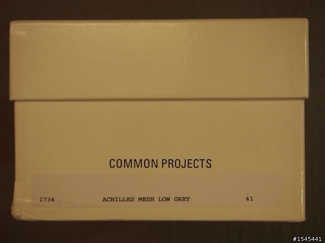 COMMON PROJECTS ACHILLES LEATHER AND MESH LOW TOP SNEAKERS開箱！