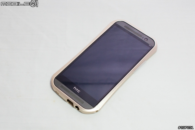 【開箱】DEVILCASE M8 香檳金