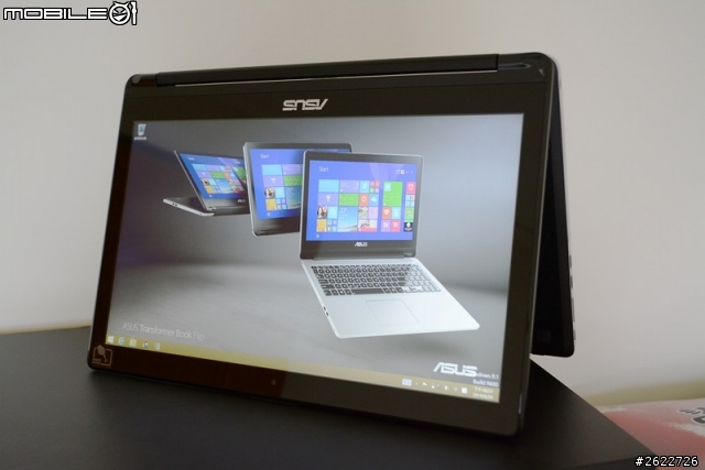 [開箱] 翻轉大筆電ASUS FLIP TP500LN