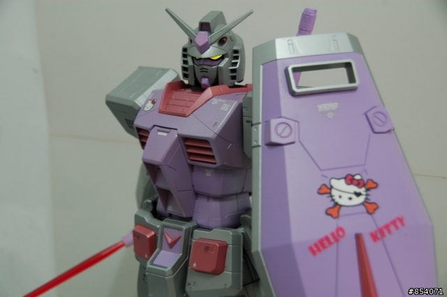 (偽開箱) MEGA SIZE RX-78 ver.HELLO KITTY 自製版