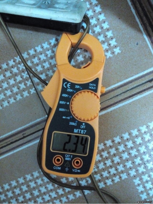 請問有關夾勾電表換算W