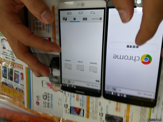 [附圖]請問大家LG G3 (32G版) 螢幕的表現？還記得G tablet 的黃嗎？