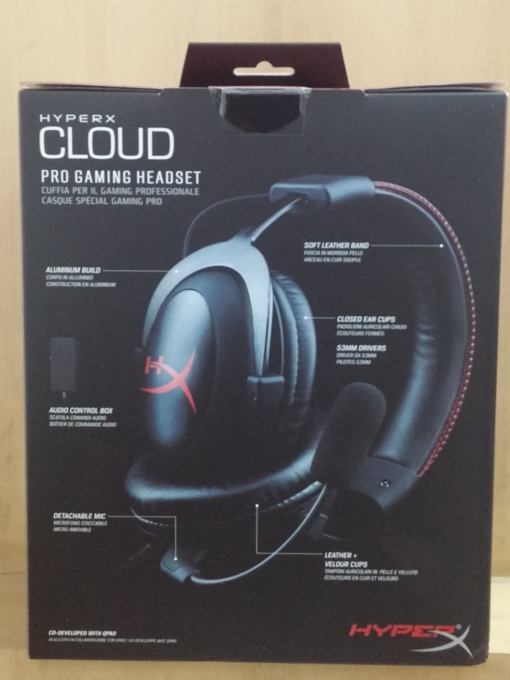 Kingston、HyperX、QPAD 黃金三角代表作—— Kingston HyperX Cloud 電競耳機