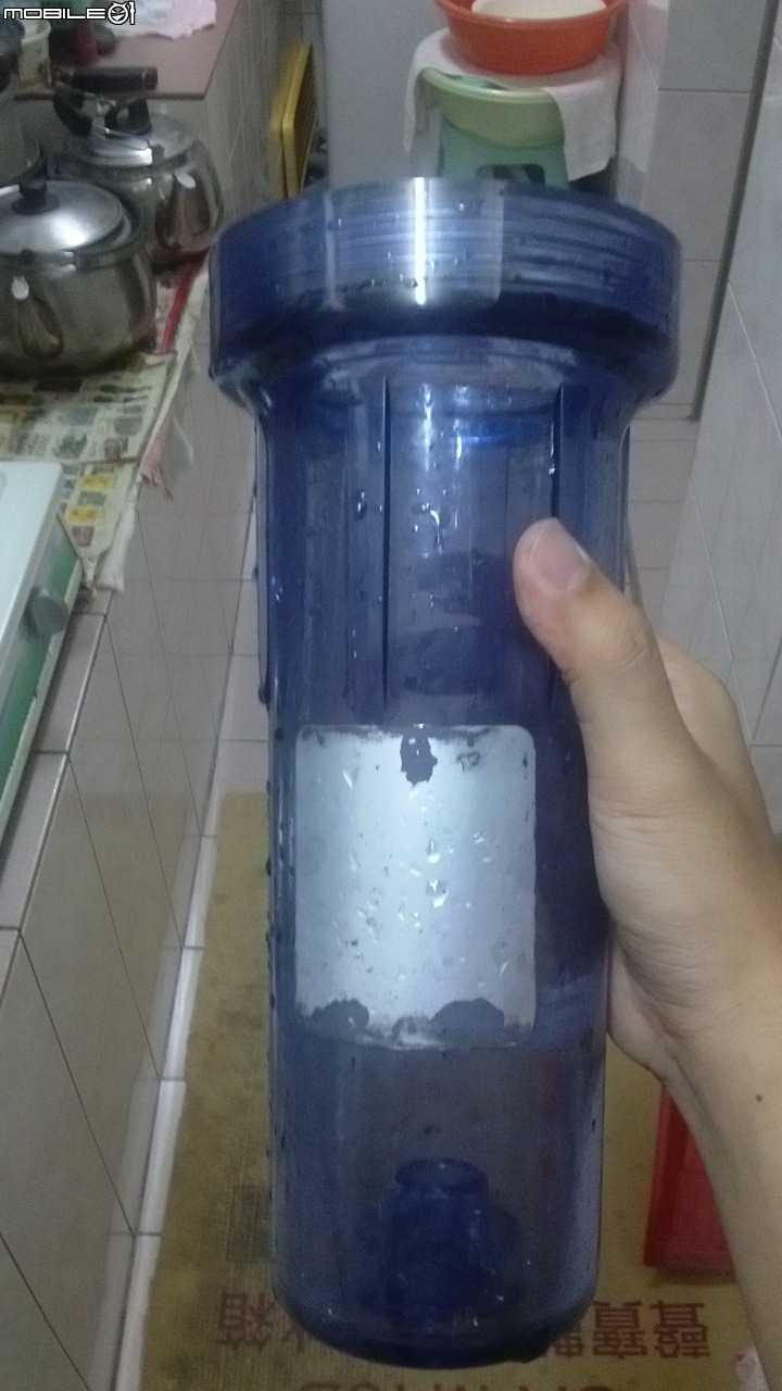 家中的老濾水器濾心~