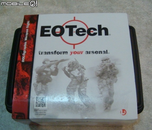 開箱  期待了一個月終於到台灣啦 真品 EOTech EXPS3-0 TAN色