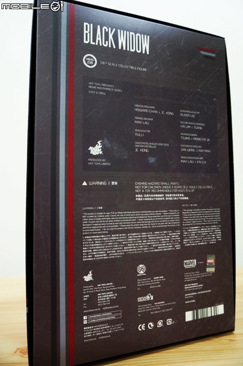 [不專業開箱]Hot Toys 美國隊長2:酷寒戰士-黑寡婦Scarlett Johansson(MMS239)