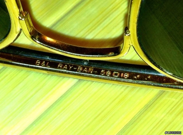 買了一副老雷朋 可否有達人幫忙鑑定真假