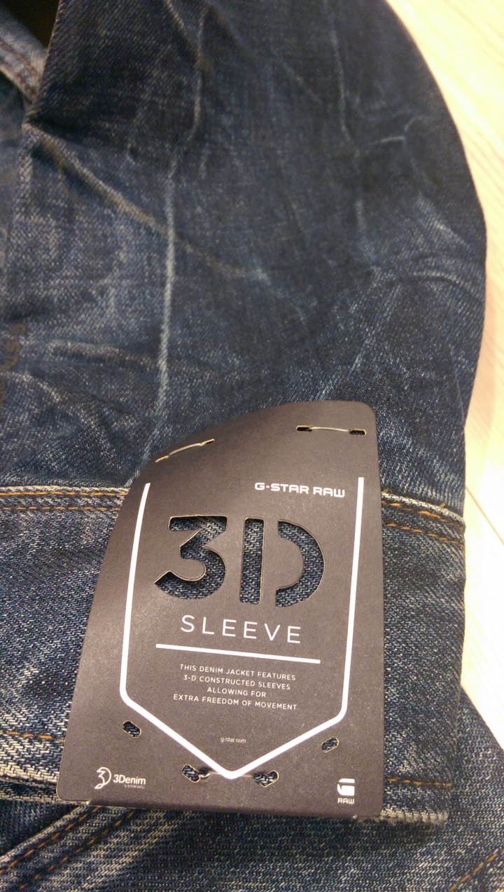 [開箱] G-STAR SLIM TAILOR 3D JACKET (含實穿~)