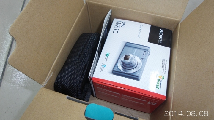 SONY DSC-W810黑2.7"2100萬畫素 相機