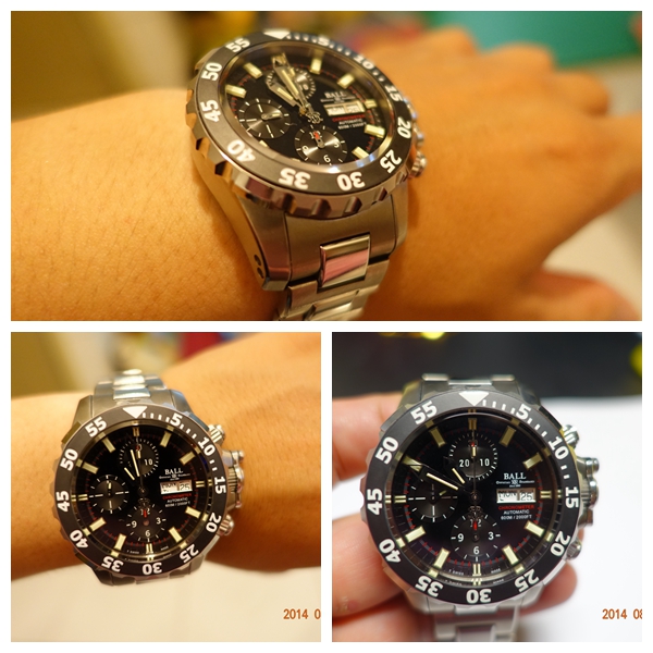 [開箱]~最美的波爾錶~BALL Engineer Hydrocarbon NEDU 計時機械錶開箱 DC3026A-SC-BK