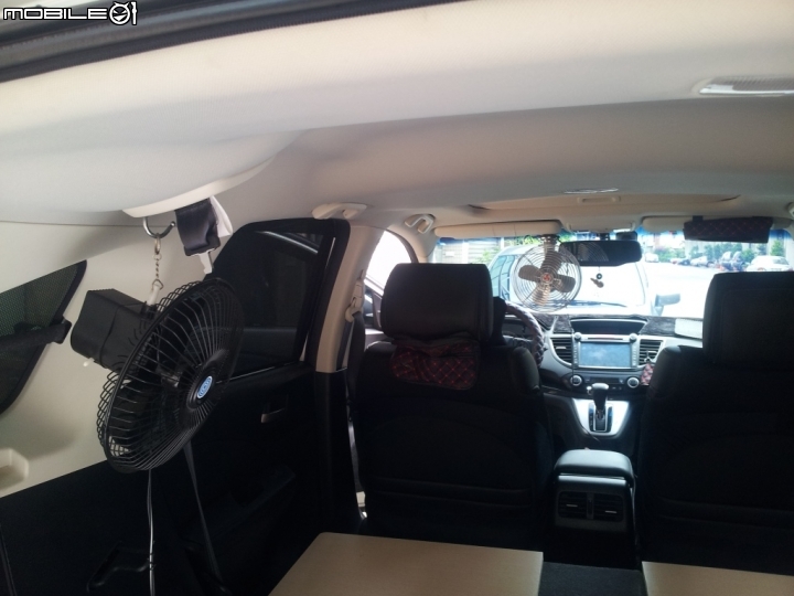 <crv4 露營> 防蚊帳與12v電風扇