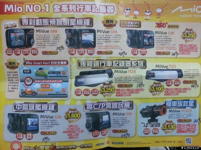 MIO 508 優惠價入手 in2014電腦應用展