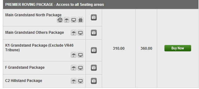 關於 Shell Advance Malaysian Motorcycle GP 2014 購票