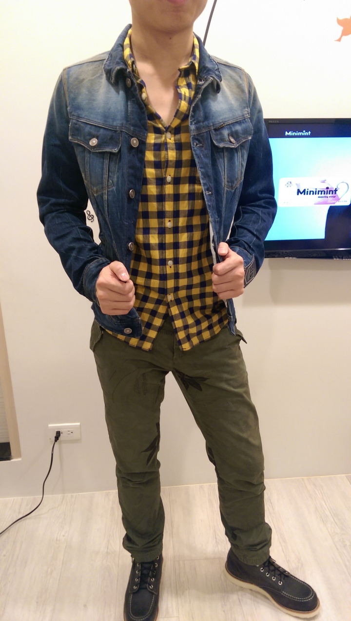 [開箱] G-STAR SLIM TAILOR 3D JACKET (含實穿~)