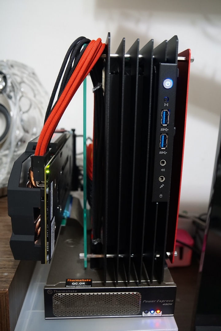 招潮蟹的逆襲(進化之水冷蟹)-ASUS MARS 760硬上IN WIN H-Frame mini ITX