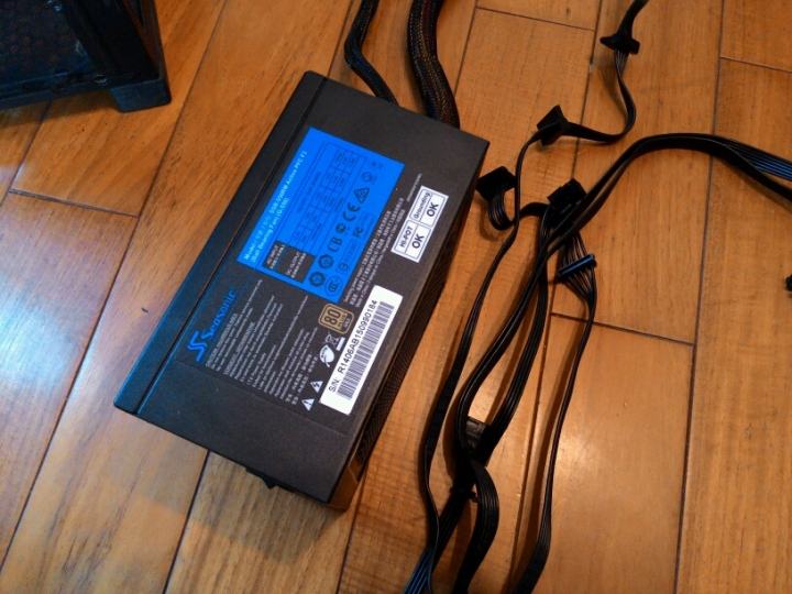鬱卒 新買海韻G550無原因掛掉