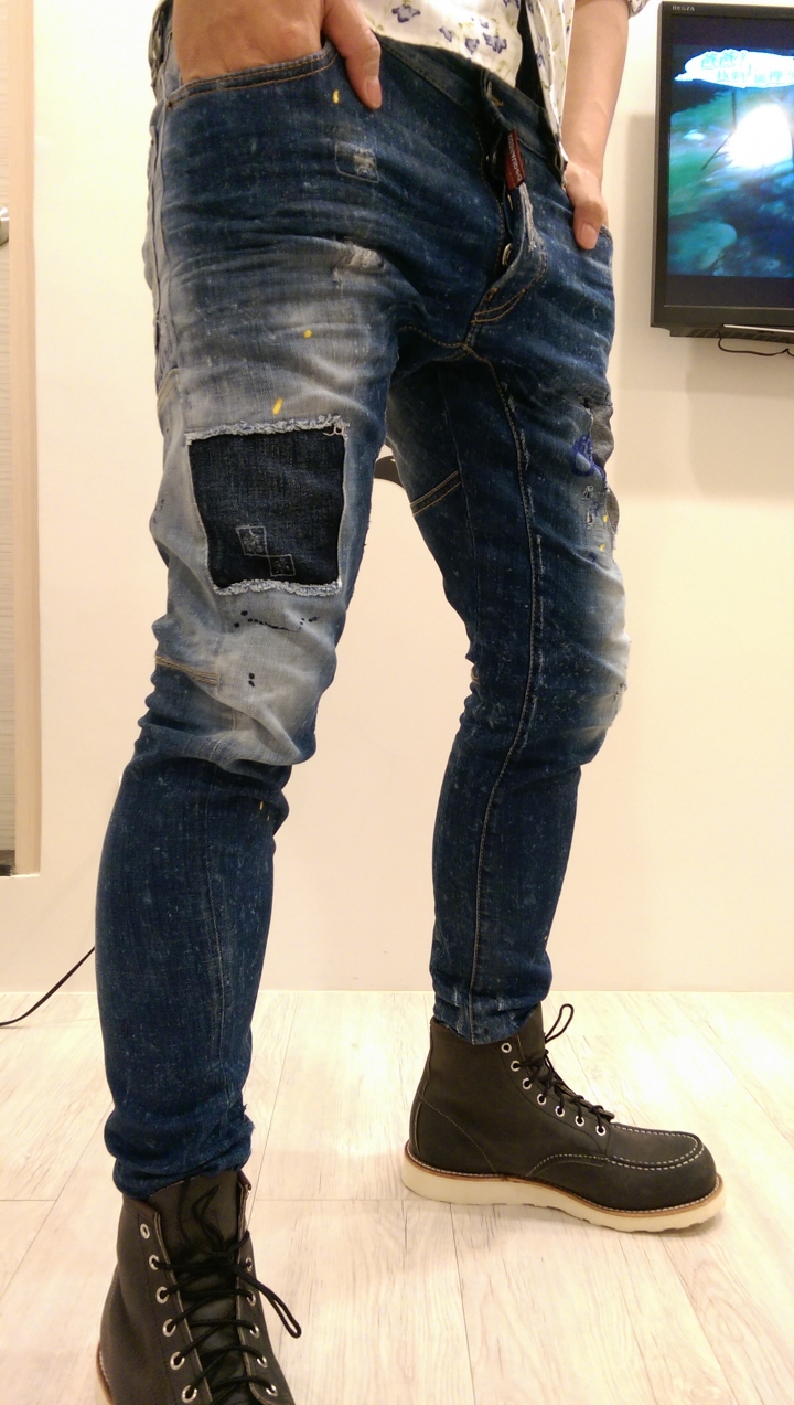 [阮的肉干之監獄風雲不專業開箱] DSQUARED2 秋冬款 TIDY BIKER JEAN (S74la0643s30342)