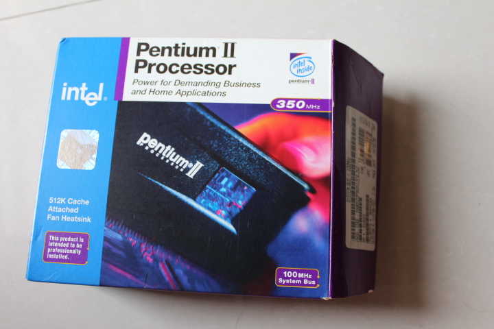 無敵美P? Pentium 20週年我拿來紀念的Deschutes處理器