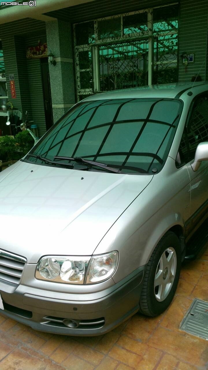 TRAJET 柴油老車開箱+新貼隔熱紙