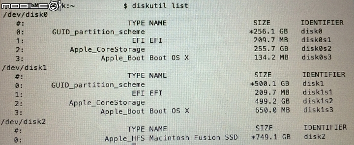 Macbook 改SSD FUSION Drive之後的問題請教