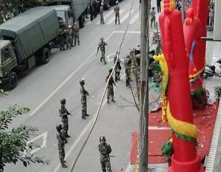 怒砸4星酒店軍長終曝光  中國軍人秒殺惡勢力