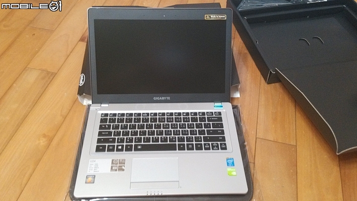 gigabyte u24f 開箱文 購於 2014 台北電腦應用展