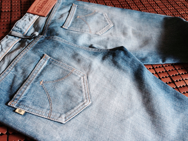 [JEANSDA水洗第四部曲]Fenrir Cloud Blue Washed Jeans(Slender)