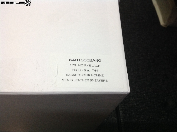[開箱]BALMAIN LEATHER HIGH TOP SNEAKERS