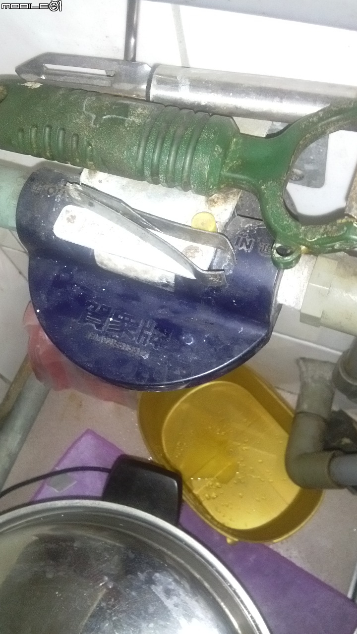 家中的老濾水器濾心~