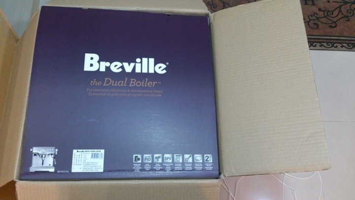 [開箱] Breville BES920XL 半自動espresso