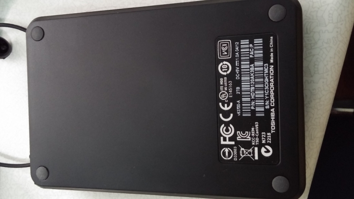 在露天買到Toshiba 2T的假硬碟,只能說我認了!!