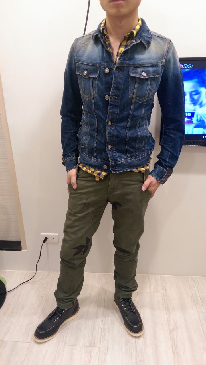 [開箱] G-STAR SLIM TAILOR 3D JACKET (含實穿~)