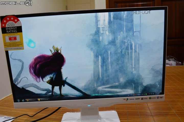 [01首發] ViewSonic VX2363Smhl-W 超正點的白色精靈!