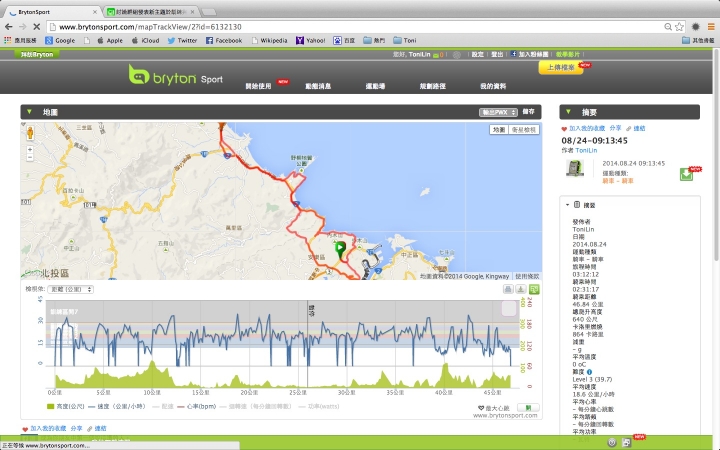 Bryton三兄弟，Rider 40，Cardio 60與Amis 630 GPS能力大PK